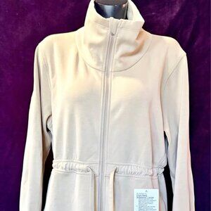 Lululemon athletica Softstreme Cinch-Waist Jacket - Opal Size 6 Like New